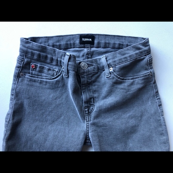 Hudson Gray Wash Super Skinny jeans - size 28 - Picture 2 of 5